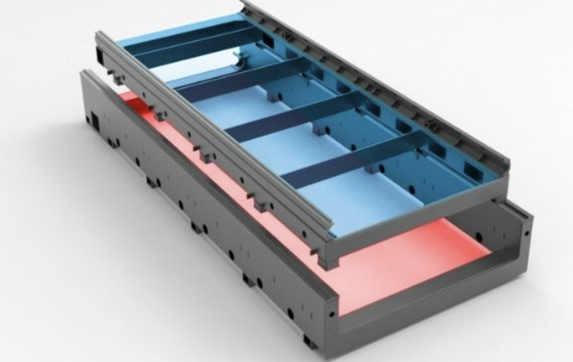 Structure double bâti laser fibre GloryStar